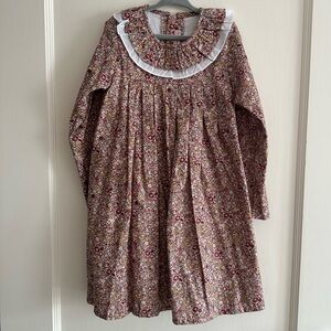 NWT La Coqueta Floral Carmen Dress - Girls size 6